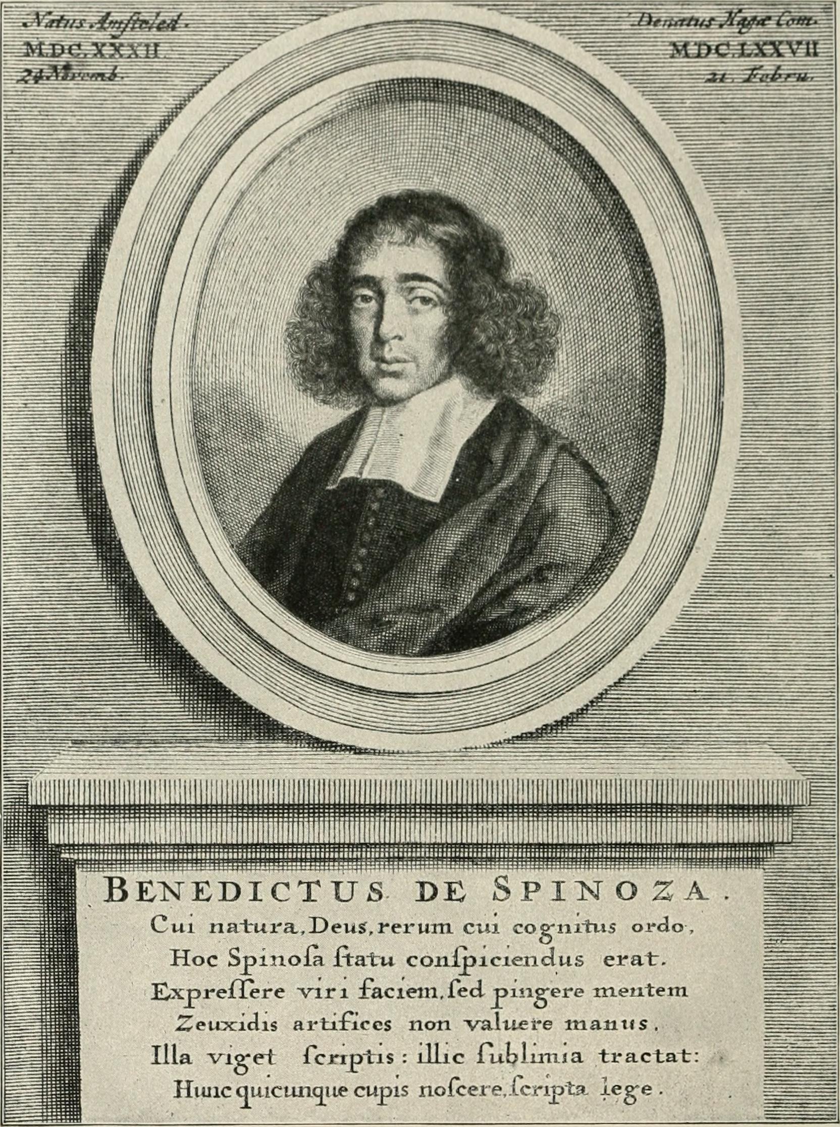 Retrato de Baruch Spinoza