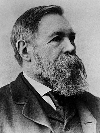 Retrato de Friedrich Engels