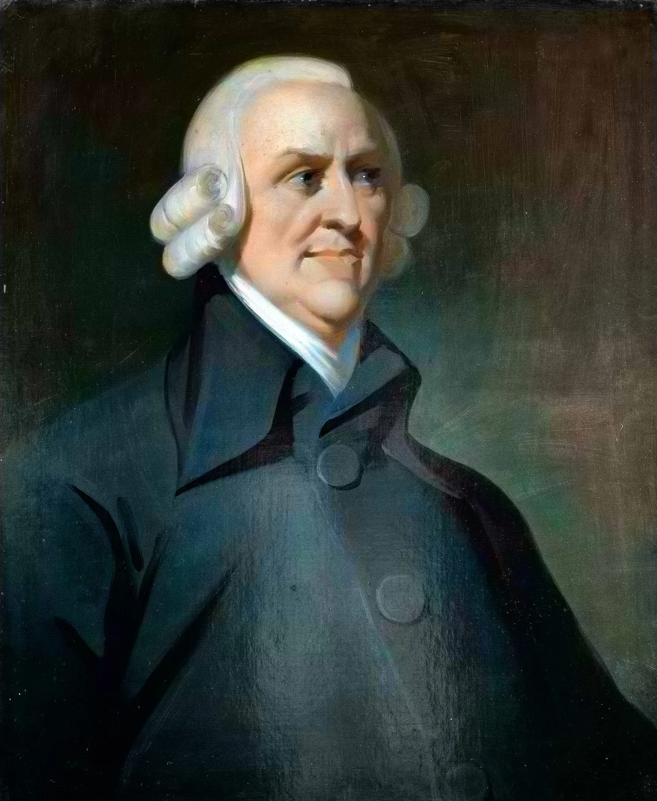 Retrato de Adam Smith