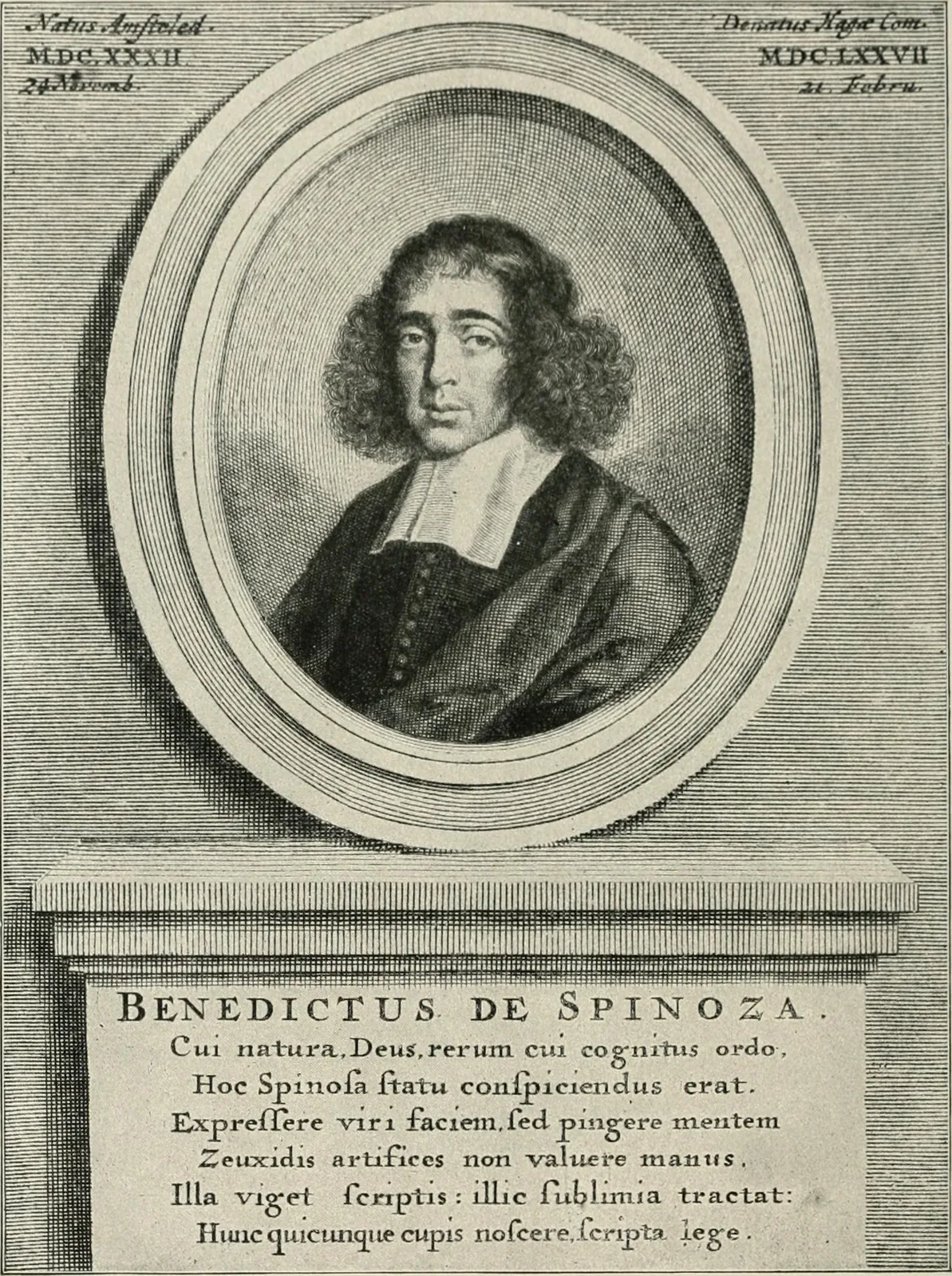 Retrato de Baruch Spinoza