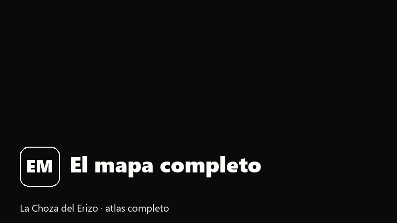 El mapa completo