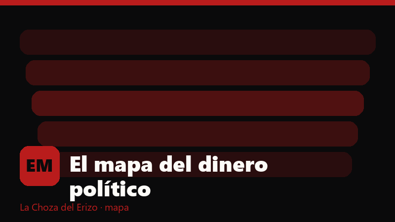 El mapa del dinero político