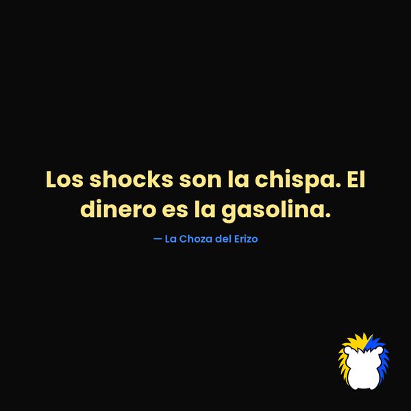 ¿De dónde viene la inflación? La chispa y la gasolina (Tarjeta)