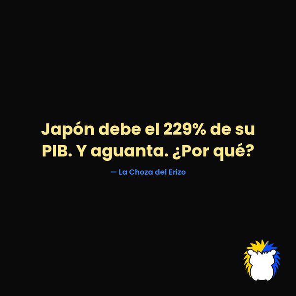 Deuda por países: Japón debe el 229 % y aguanta (Tarjeta)