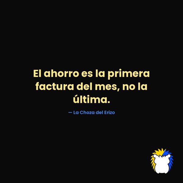 Ahorro: págate primero (Tarjeta)